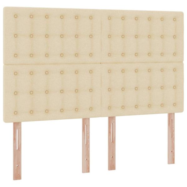 Легло с място за съхранение и матрак Кремав 140 x 190 cm