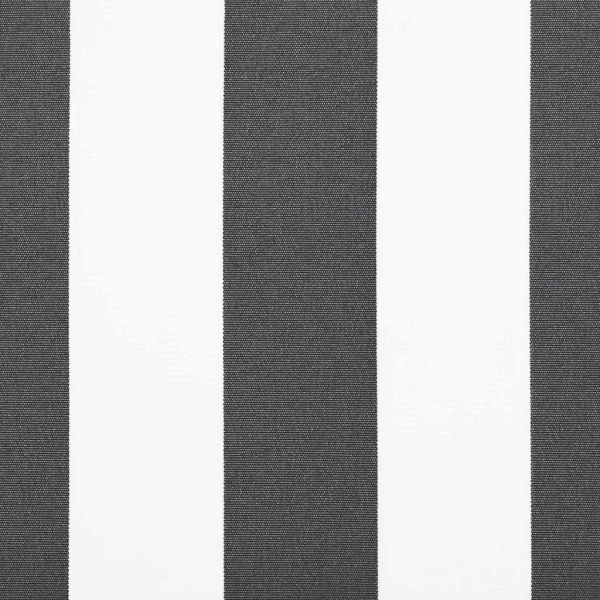 Резервен плат за тента Антрацит и бяло 380 x 195 см Полиестер