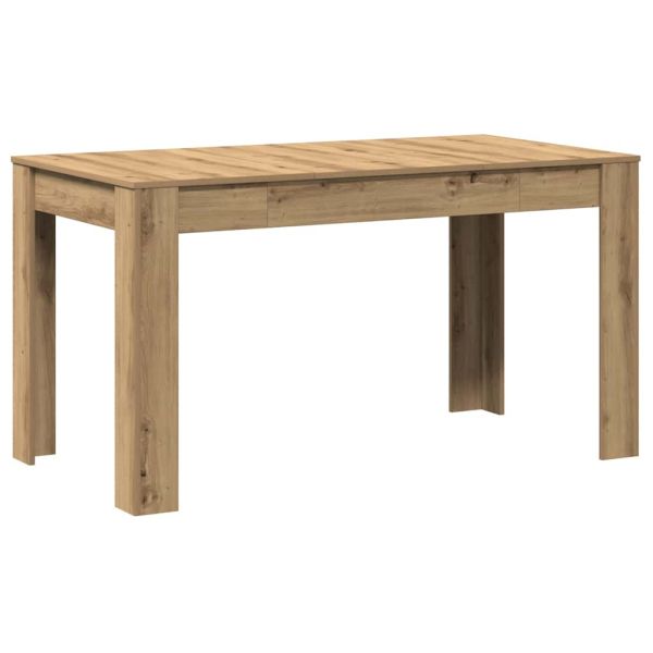 Трапезна маса Artisan Oak 140x74,5x76 cm Инженерна дървесина
