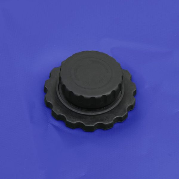 Резервоар за вода с кран, сгъваем, 100 л, PVC