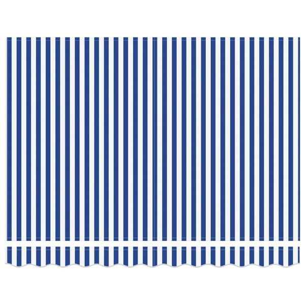 Рамка за сенник Синьо и бяло 250 x 200 cm