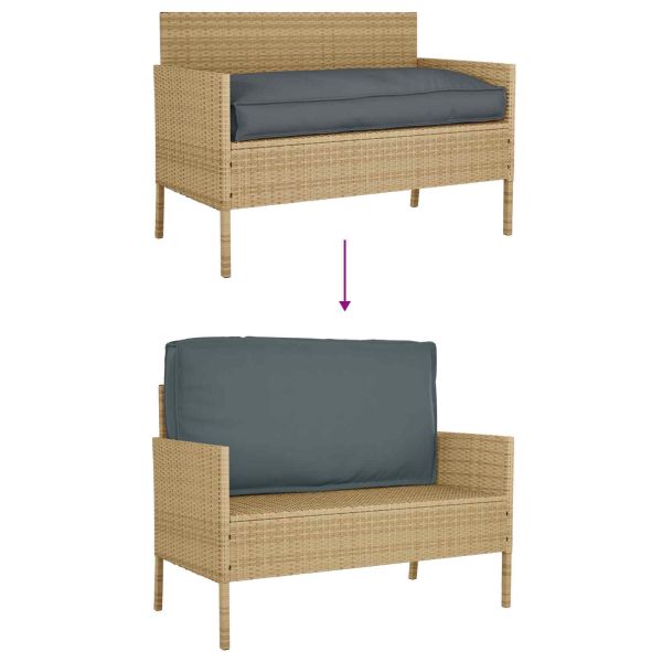 Възглавница Антрацит 120 х 60 х 12 см Оксфордска тъкан