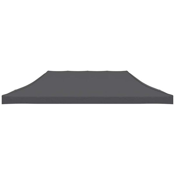 Покривало за парти шатра, 3х6 м, антрацит