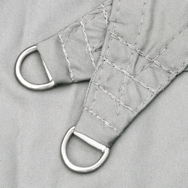 Слънцезащитно платно светлосиво 4,5x3,5м 100% полиестер Оксфорд