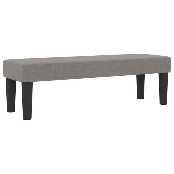 Легло с пружинирана основа с таблото Таупе 180 x 200 cm текстил