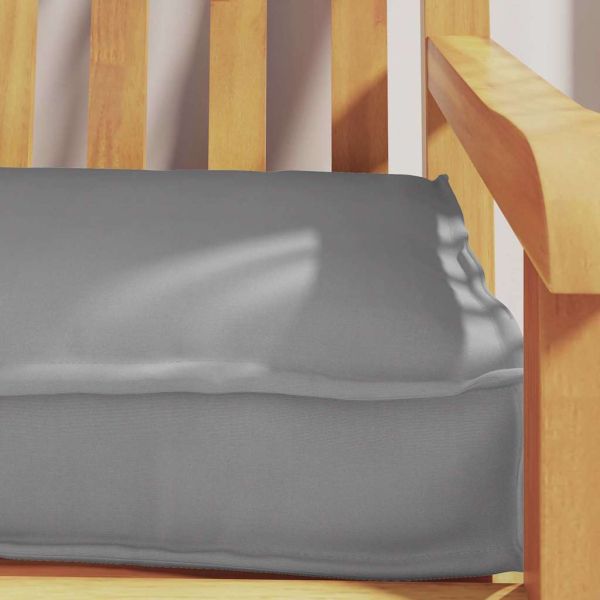 Възглавница за палети Сив 180 x 40 x 8 см Оксфордска тъкан