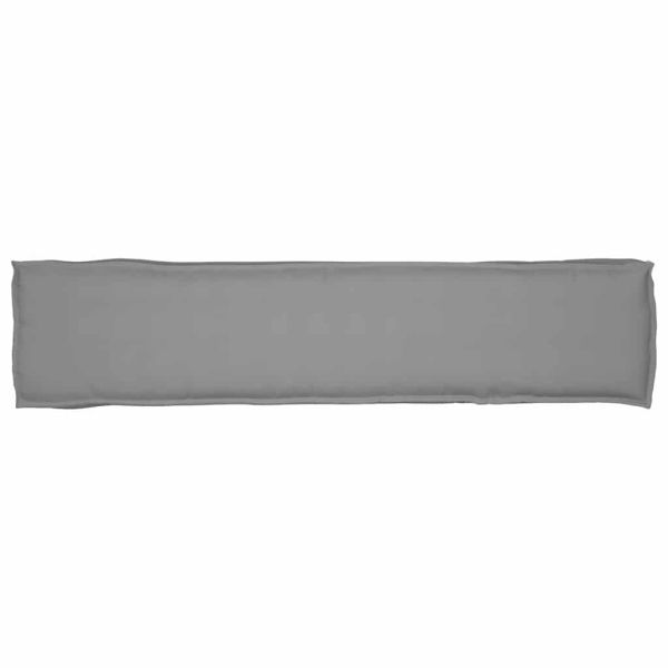 Възглавница за палети Сив 180 x 40 x 8 см Оксфордска тъкан