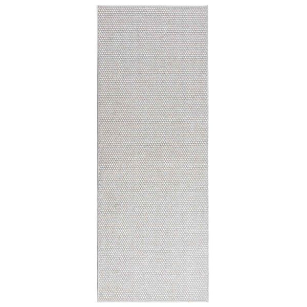 Килими за помещение LUGO Кремав и сив 150 x 80 cm Полиестер