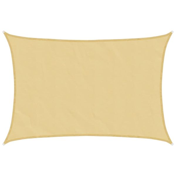 Слънцезащитно платно пясъчно 3x2 м 100% полиестер Оксфорд