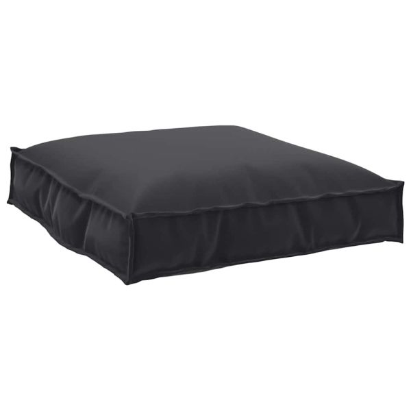Възглавница Черно 70 x 70 x 12 cm Оксфордска тъкан