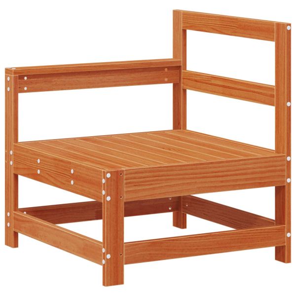 Комплект за почивка в градина 6 pcs Восъчен Кафяв