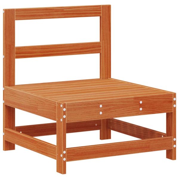 Комплект за почивка в градина 7 pcs Восъчен Кафяв