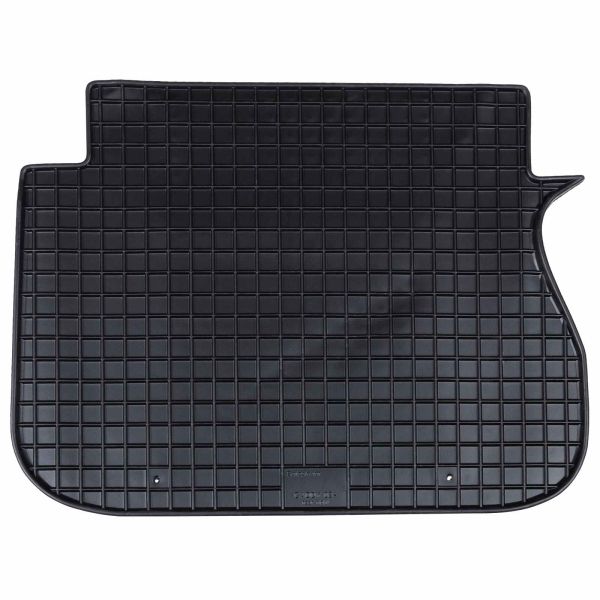 Автомобилен килим 4 pcs Черен Каучук