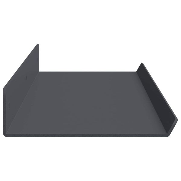 Плаващ рафт 4 pcs Антрацит 80 x 9 x 2,5 см Стомана