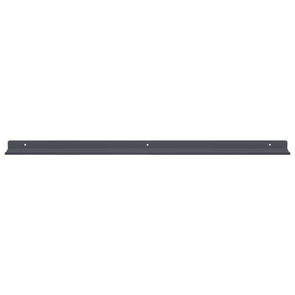 Плаващ рафт 4 pcs Антрацит 80 x 9 x 2,5 см Стомана