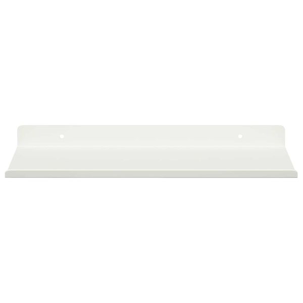 Плаващ рафт 4 pcs Бял 30 x 18 x 2,5 см Стомана