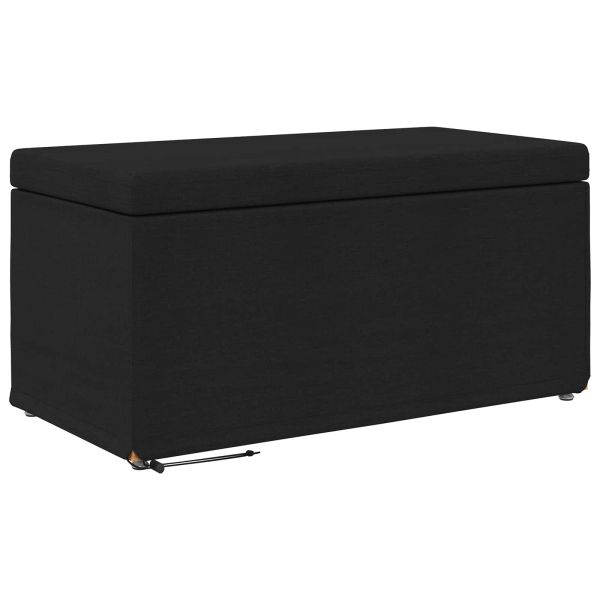 Стук Черно 81 x 41 x 40 cm Текстил и конструирано дърво