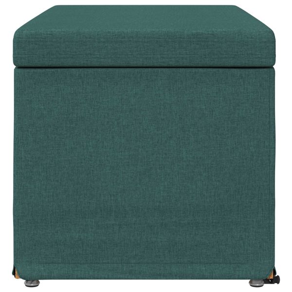 Стук Тъмен зелен 81 x 41 x 40 cm Текстил и конструирано дърво