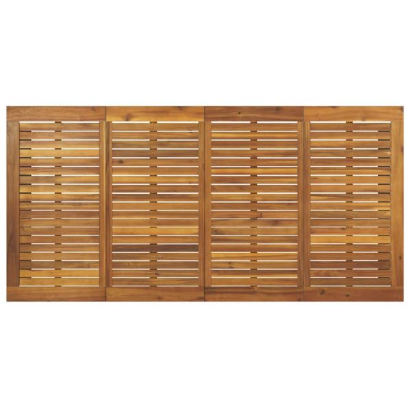Комплект за хранене в градината 7 pcs Черно