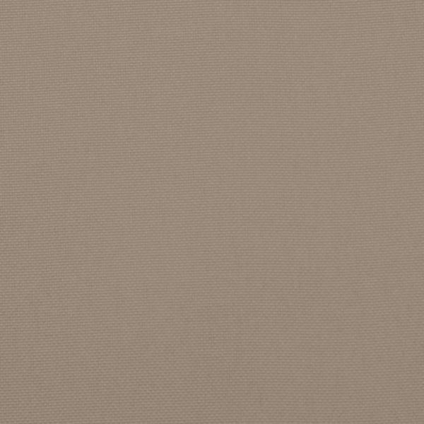 Палетна възглавница, таупе, 60x40x12 см, текстил