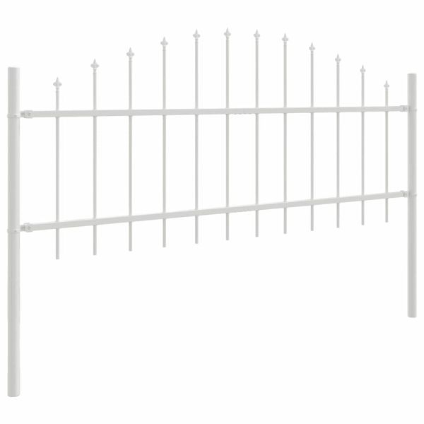 Градска ограда Woerden 7 pcs Бяло