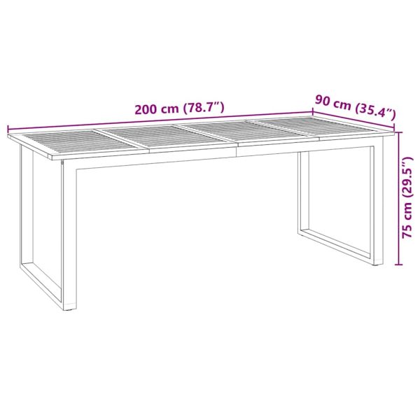 Комплект за хранене в градината 7 pcs Сив