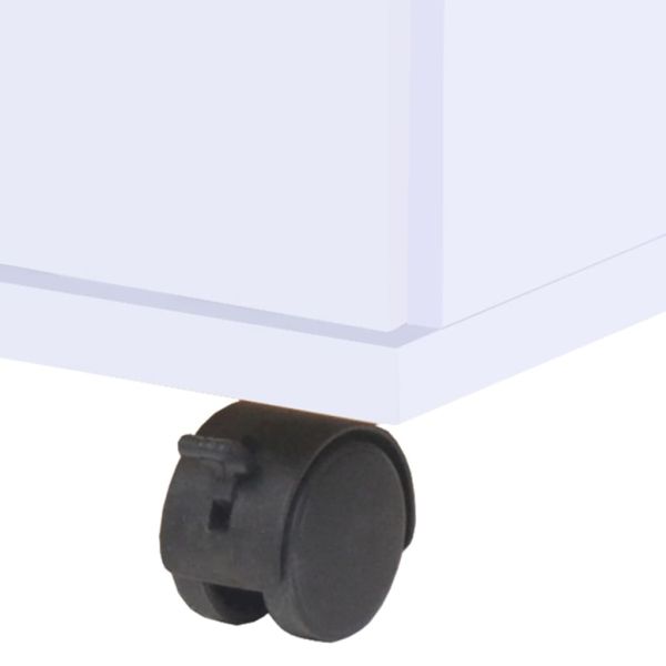 Контейнер с чекмеджета, 33x45x60 см, бял