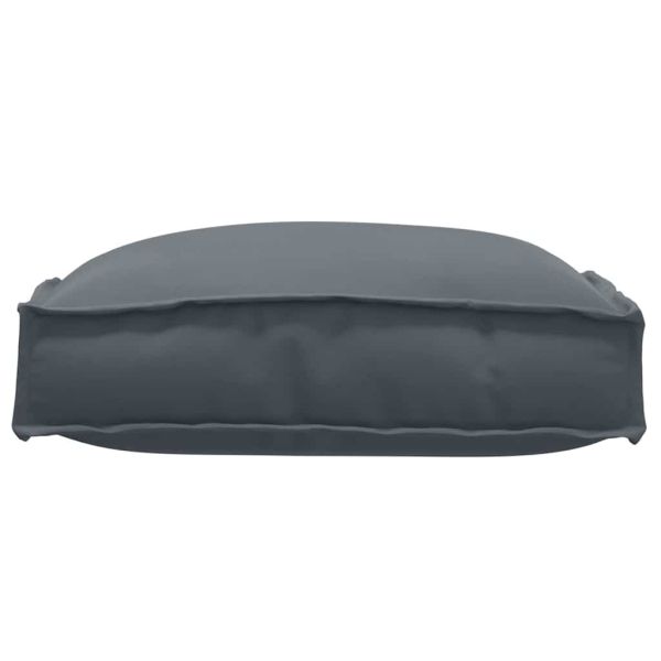 Възглавница 2 pcs Антрацит 40 x 40 x 8 см Оксфордска тъкан