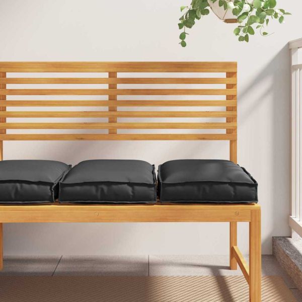 Възглавница 2 pcs Черно 40 x 40 x 8 см Оксфордска тъкан