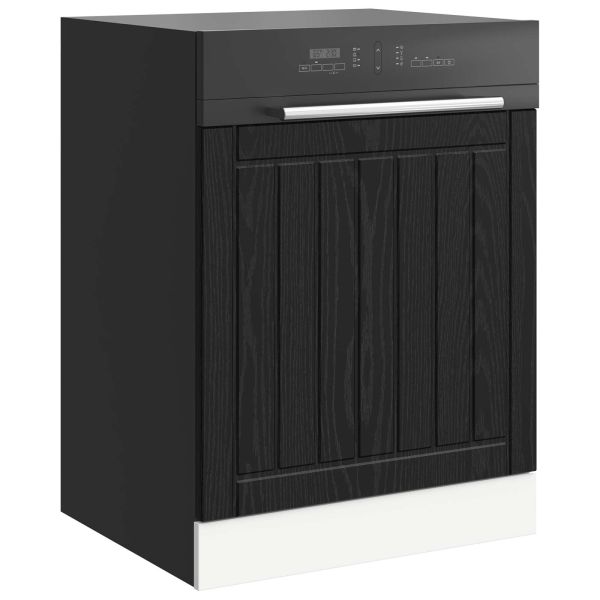 Панел за миялна машина LUCCA Черен дъб 60 x 1,5 x 57 см