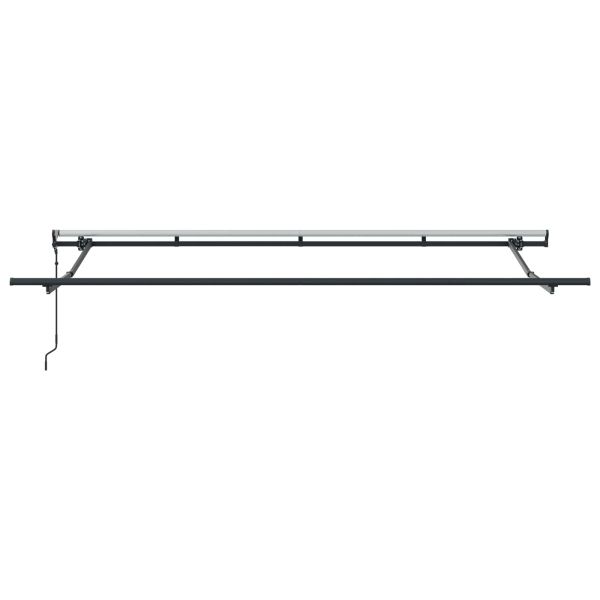 Сгъваем навес Синьо 350 x 200 cm текстил