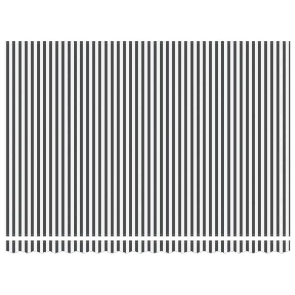 Рамка за сенник Антрацит и бяло 450 × 300 cm