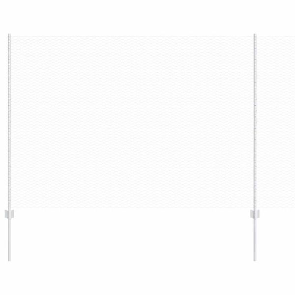 Ограда с пост Сребрист 1,5 x 25 m Стомана