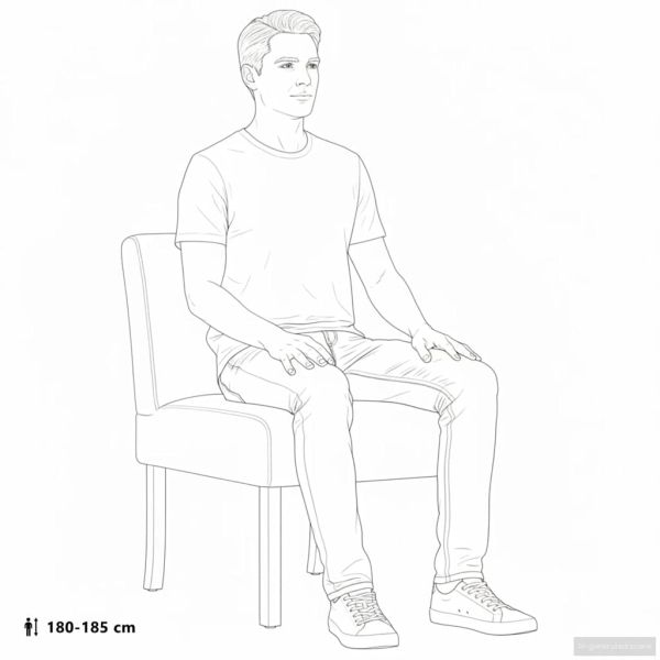 Ниско кресло, кремаво, текстил