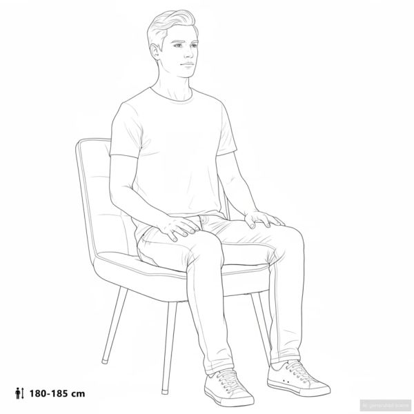 Релаксиращ стол Cream 64x74x84 cm кадифе