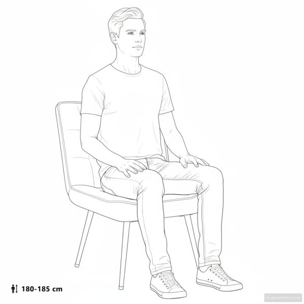 Релаксиращ стол с табуретка, Тъмносив, кадифе