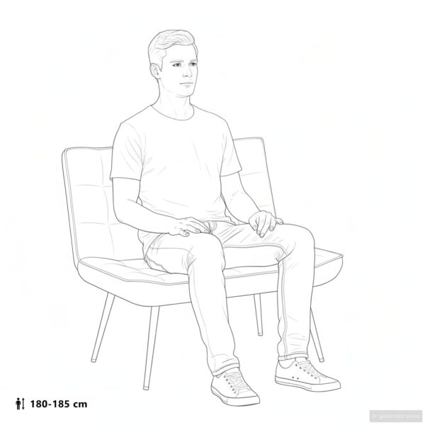 Пейка, жълта, 110x74x84 см, кадифе