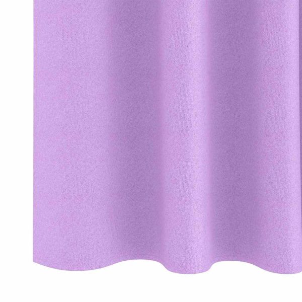 Завеси за затъмняване с пръстени 2 pcs Лилаво 140 x 140 cm
