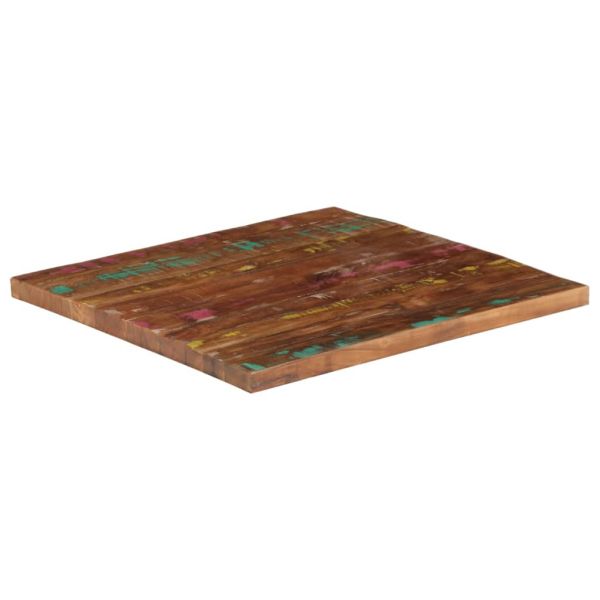 Плот за маса 80x80x2,5 см квадратен масивна акация