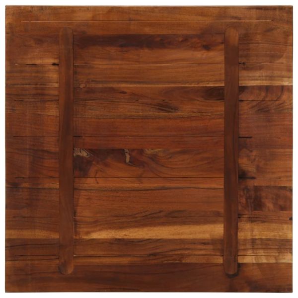 Плот за маса 80x80x2,5 см квадратен масивна акация