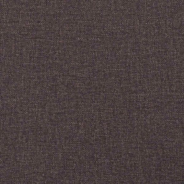 Трапезни столове, 2 бр, тъмнокафяви, текстил