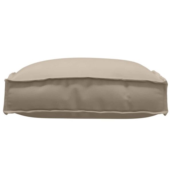 Възглавница 2 pcs Таупе 40 x 40 x 8 см Оксфордска тъкан