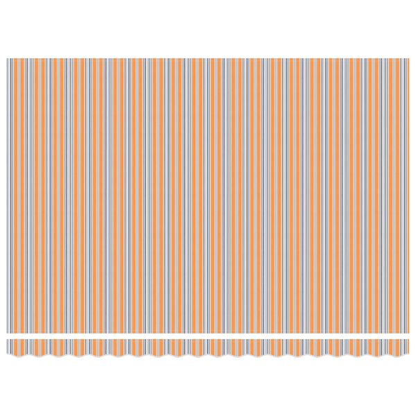 Сгъваем навес Многоцветен 450 × 300 cm Полиестер и стомана