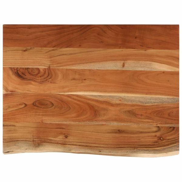 Плот за баня, 70x60x2,5 см, правоъгълен, масивно дърво акация