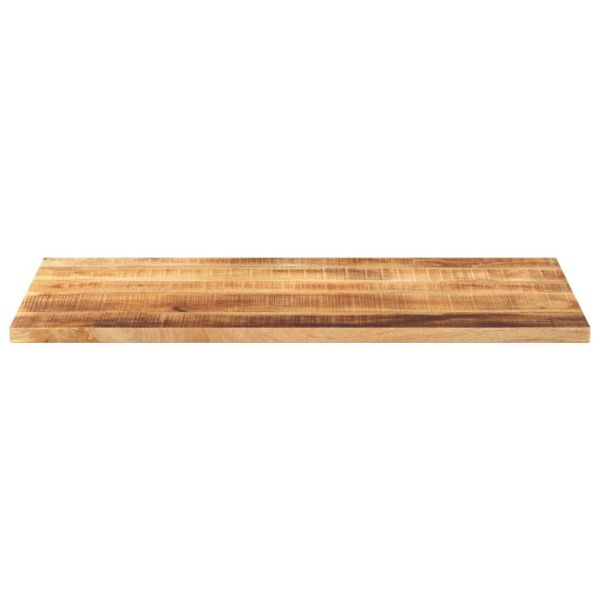 Плот за маса 120x50x2,5см правоъгълен масивно дърво грубо манго
