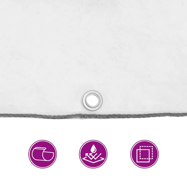 Прозрачен брезент с капси 2х8 м Полиетилен