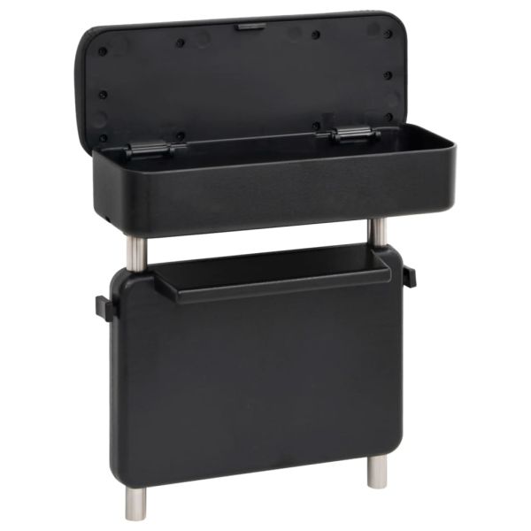 Подлакътник за кола универсален черен 23x8x(30-38) см ABS