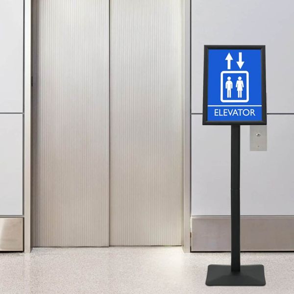 Поставка за плакат Сребрист a3 Чугун