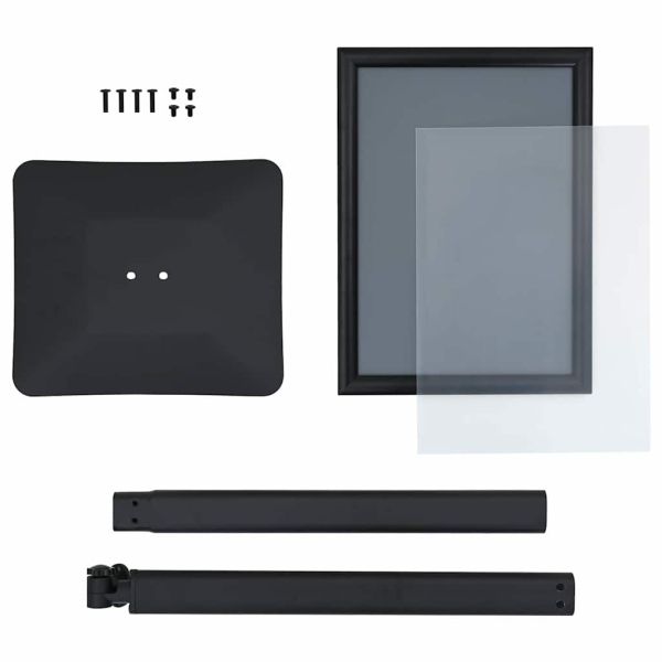 Поставка за плакат Сребрист a3 Чугун