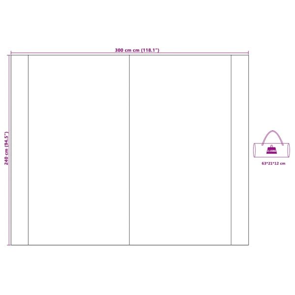 Водонепропусклива шатра с покрив